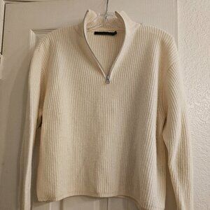 Jenni Kayne Cashmere Half Zip Sweater
